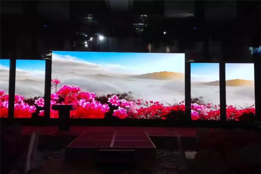 苏州酒店LED全彩显示屏项目125平方米(图1)